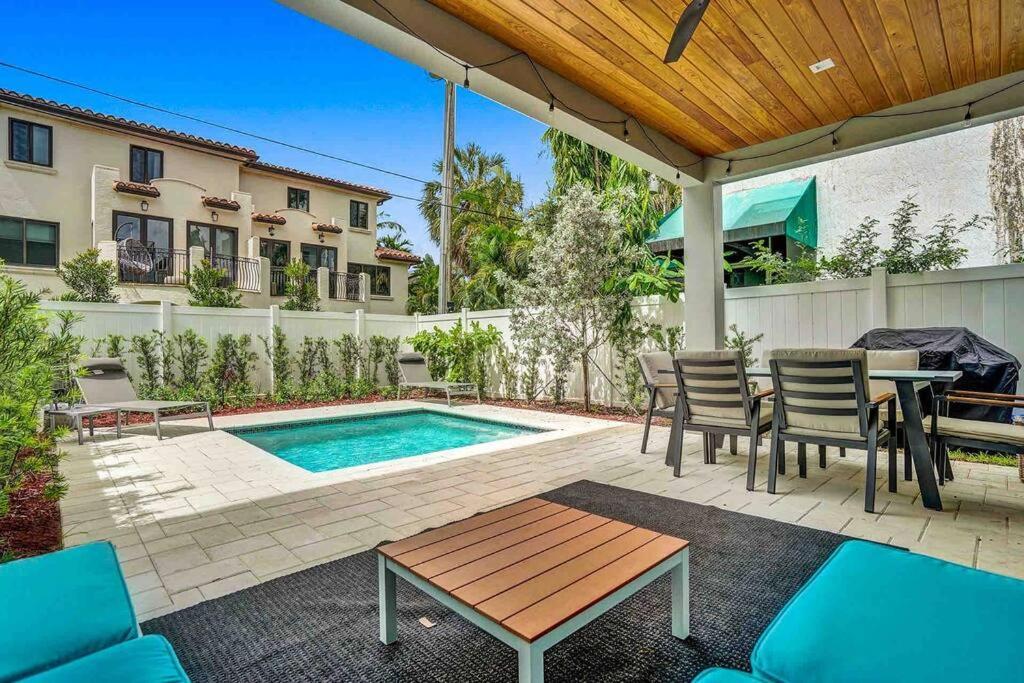 Luxury Paradise Walk To Las Olas -5 Mins To Beach Fort Lauderdale Luaran gambar